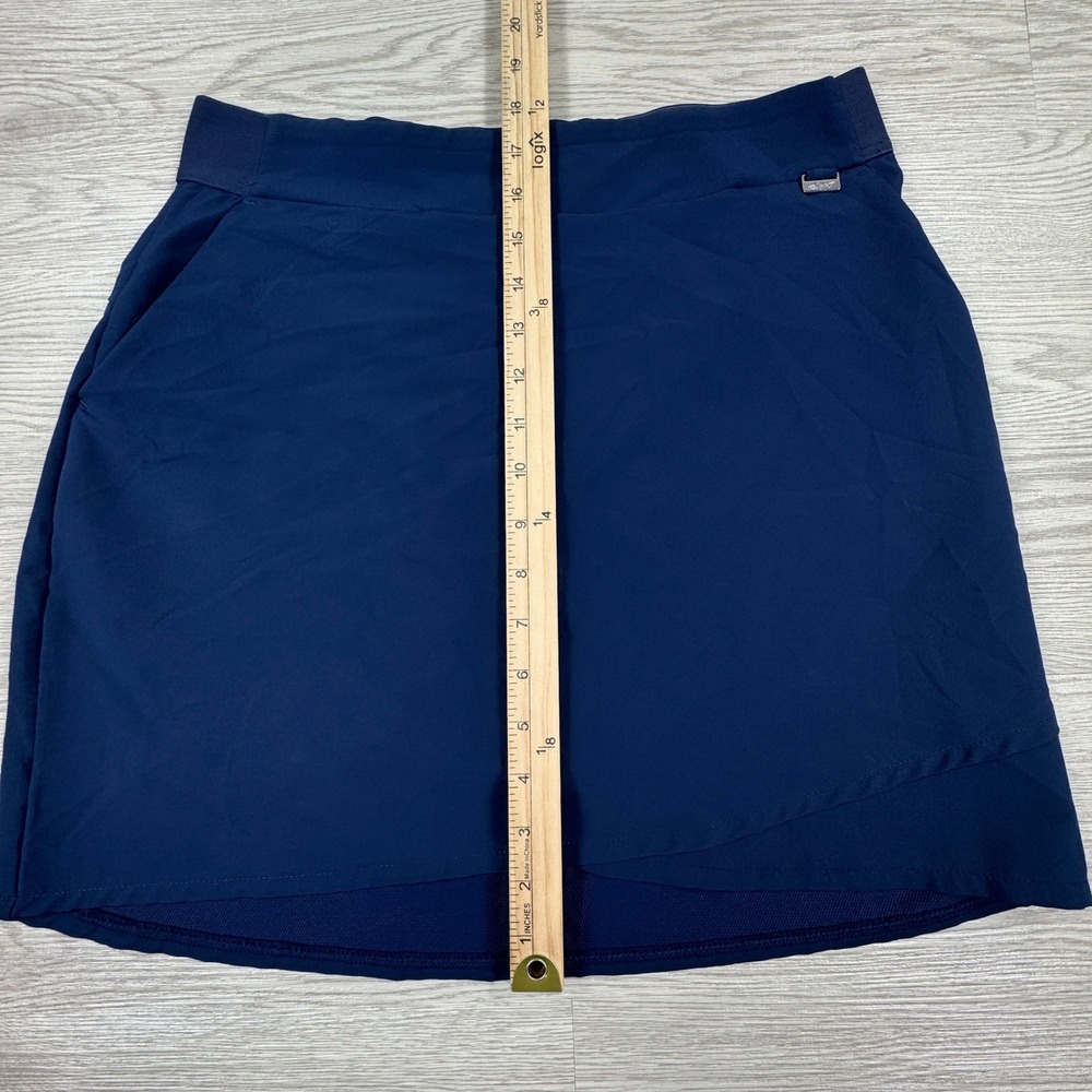 Greg Norman Women's Skort Golf Tennis Athletic Navy Blue Small Pockets - Picture 4 of 6